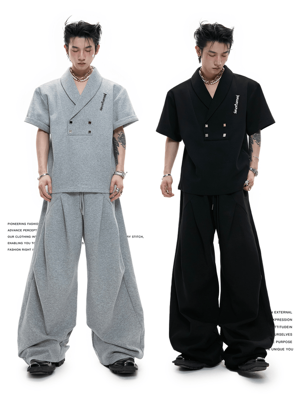 Sculpted Pleated Trousers - COPPING THREADS - ArguE CulturE