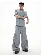 Sculpted Pleated Trousers - COPPING THREADS - ArguE CulturE