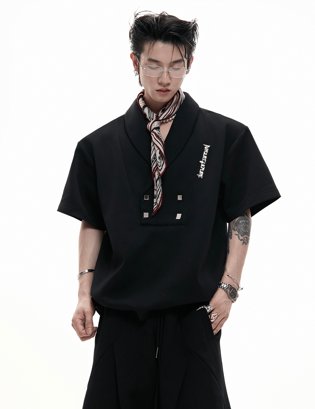 Sculpted Pleated Trousers - COPPING THREADS - ArguE CulturE