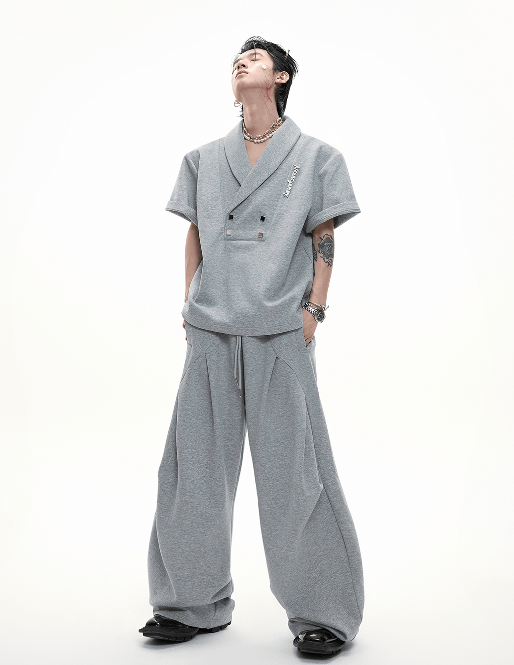 Sculpted Pleated Trousers - COPPING THREADS - ArguE CulturE