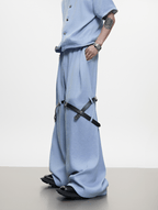Sculpted Twill Texture Two - Piece Set – Shirt & Trousers - COPPING THREADS - ArguE CulturE