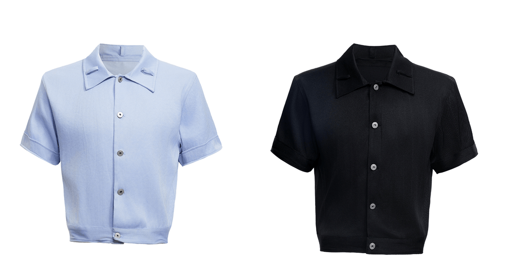 Sculpted Twill Texture Two - Piece Set – Shirt & Trousers - COPPING THREADS - ArguE CulturE