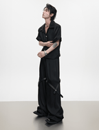 Sculpted Twill Texture Two - Piece Set – Shirt & Trousers - COPPING THREADS - ArguE CulturE