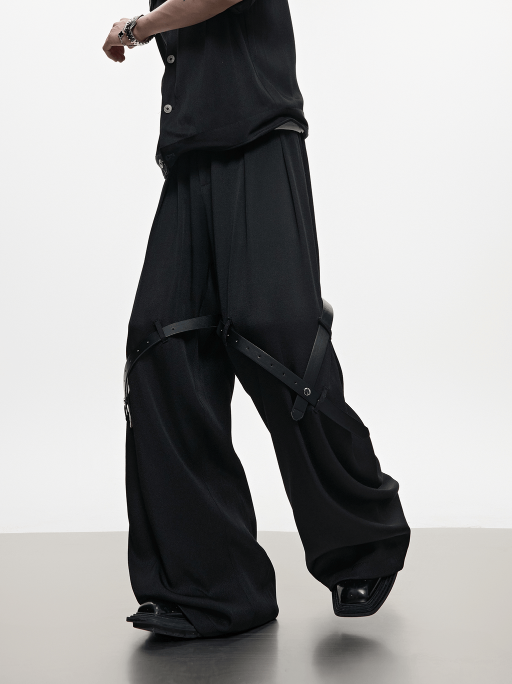 Sculpted Twill Texture Two - Piece Set – Shirt & Trousers - COPPING THREADS - ArguE CulturE