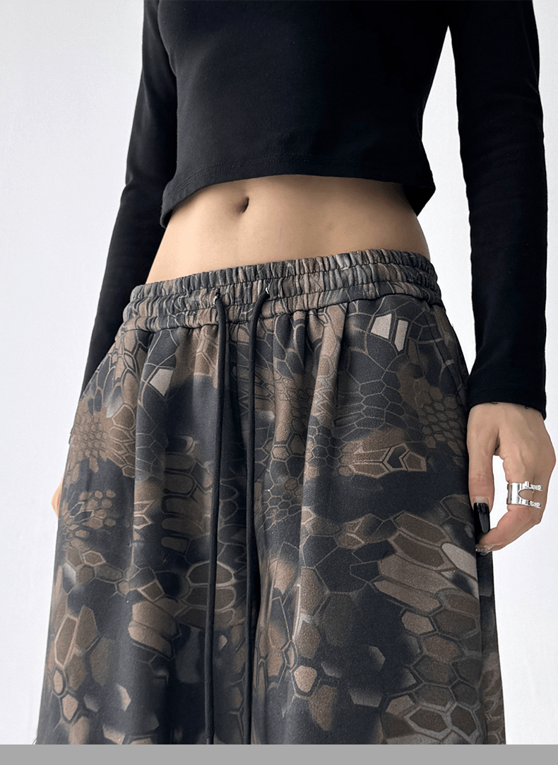 Shadow Camo Baggy Wide - Leg Pants - COPPING THREADS - CT Select