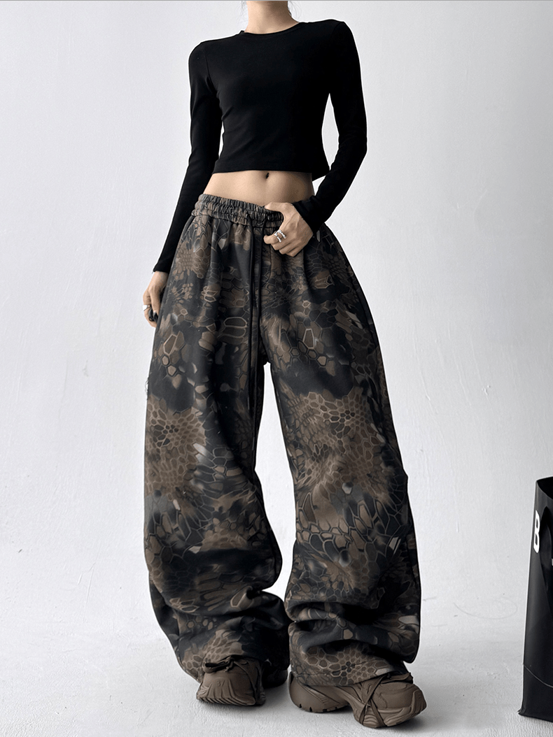 Shadow Camo Baggy Wide - Leg Pants - COPPING THREADS - CT Select