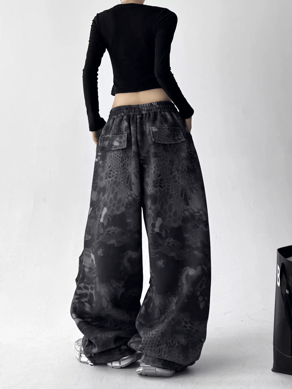 Shadow Camo Baggy Wide - Leg Pants - COPPING THREADS - CT Select