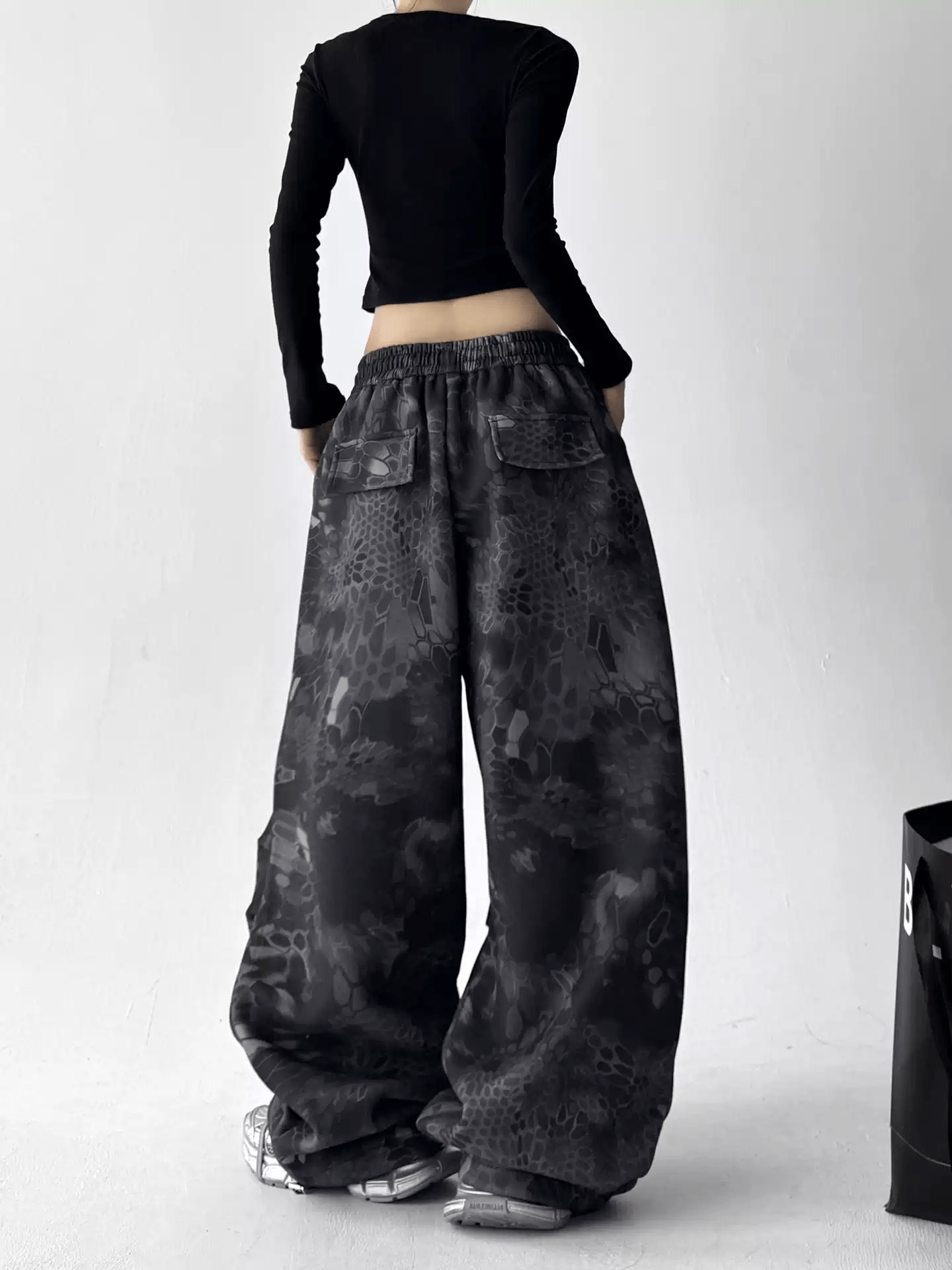 Shadow Camo Baggy Wide - Leg Pants - COPPING THREADS - CT Select
