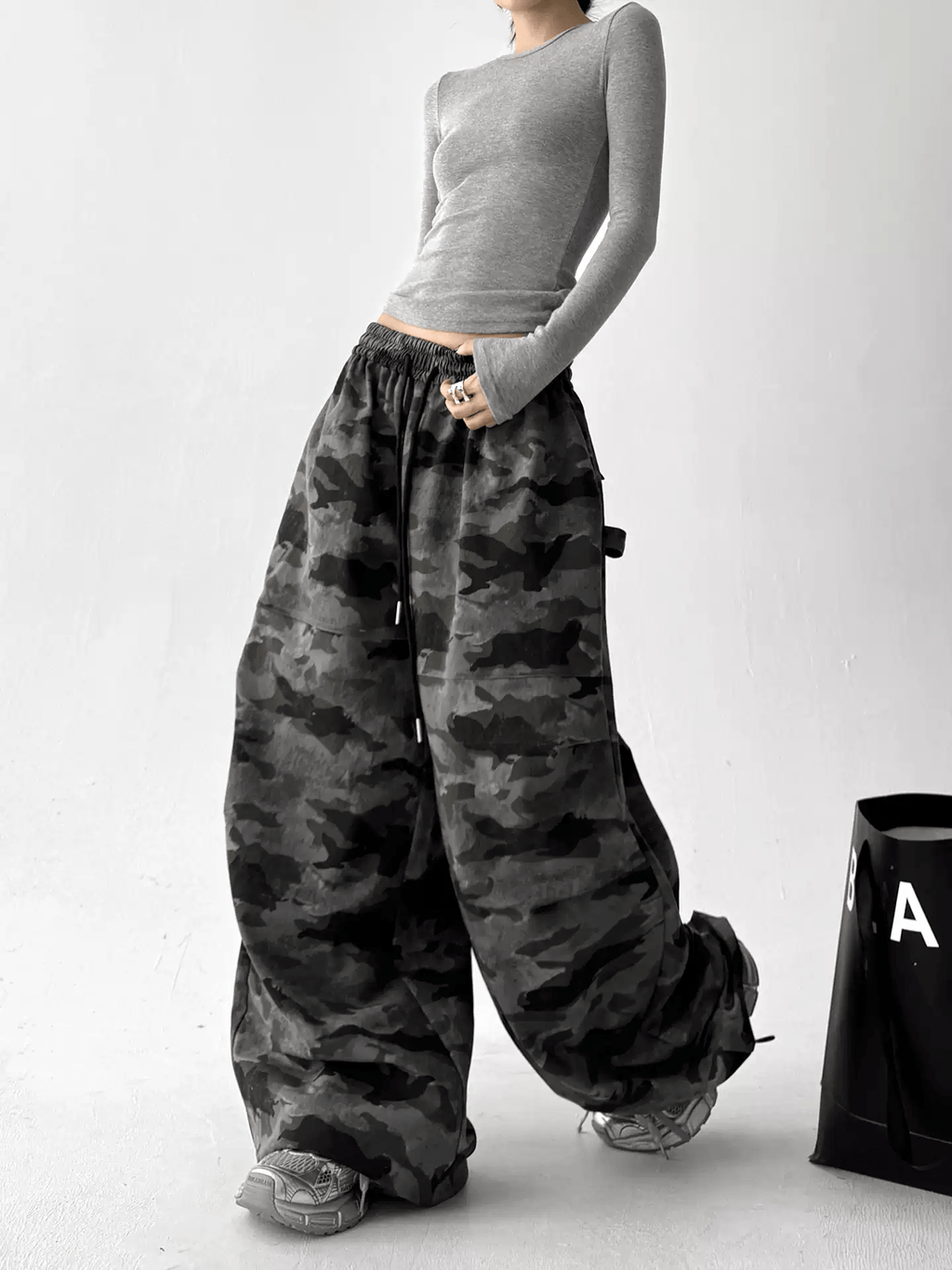 Shadow Camo Parachute Pants - COPPING THREADS - CT Select