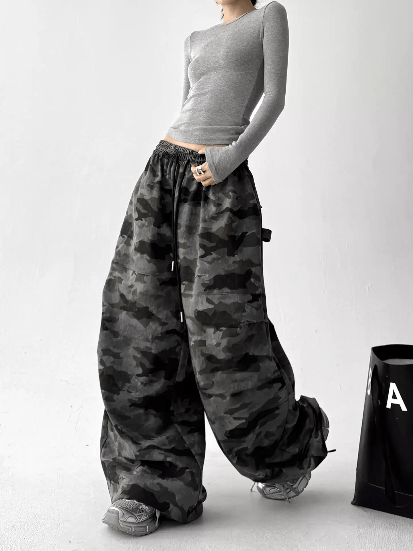 Shadow Camo Parachute Pants - COPPING THREADS - CT Select