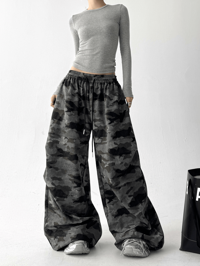 Shadow Camo Parachute Pants - COPPING THREADS - CT Select Hover Image