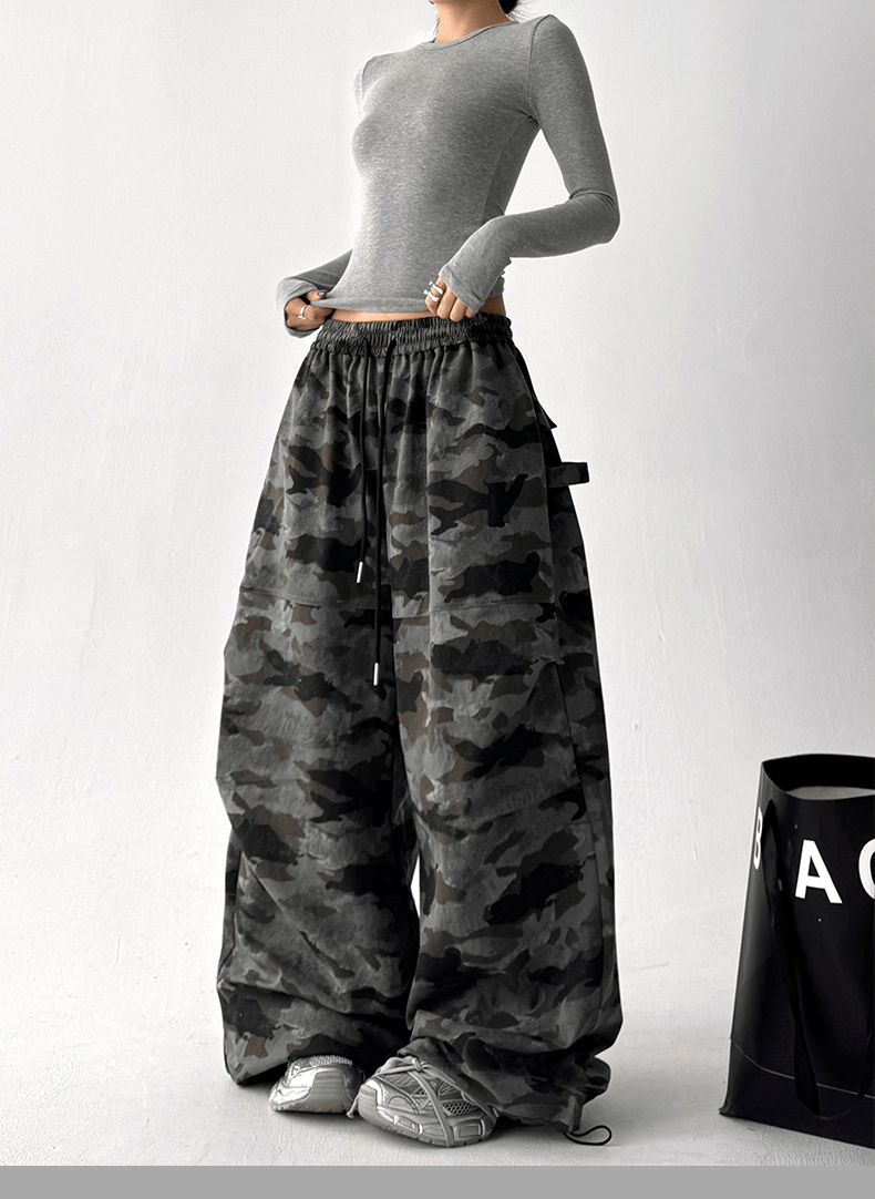 Shadow Camo Parachute Pants - COPPING THREADS - CT Select