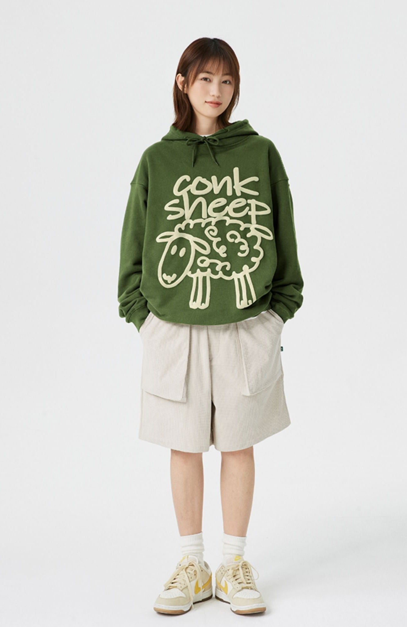Sheep Puff Print Hoodie - COPPING THREADS - CT Select