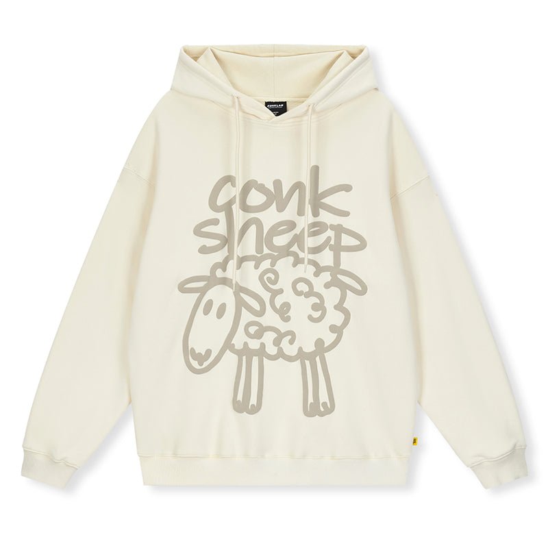 Sheep Puff Print Hoodie - COPPING THREADS - CT Select
