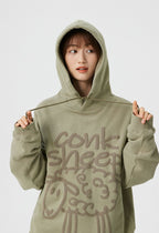 Sheep Puff Print Hoodie - COPPING THREADS - CT Select