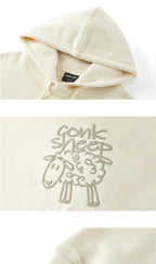 Sheep Puff Print Hoodie - COPPING THREADS - CT Select