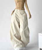 Sherpa Patchwork Wide - Leg Pants - COPPING THREADS - CT Select