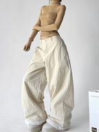 Sherpa Patchwork Wide - Leg Pants - COPPING THREADS - CT Select