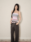 Shimmer Stripe Knit Cami & Cardigan Set - COPPING THREADS - AGAM