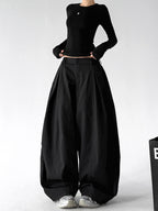 Side-Button Balloon Pants - CT005 - COPPING THREADS - CT ORIGINALS