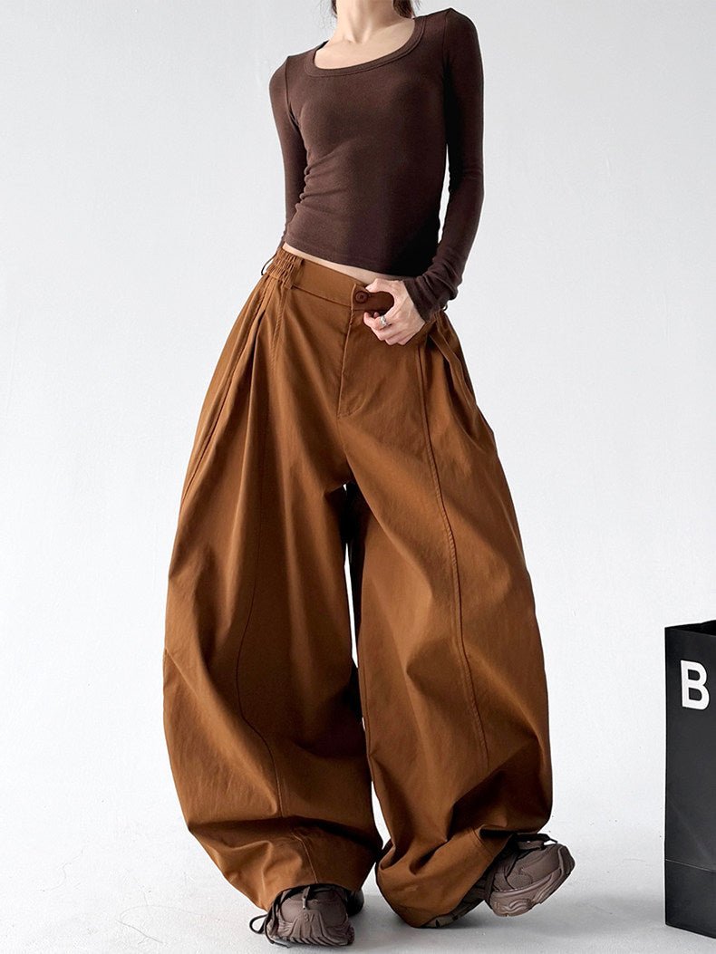 Side-Button Balloon Pants - CT005 - COPPING THREADS - CT ORIGINALS