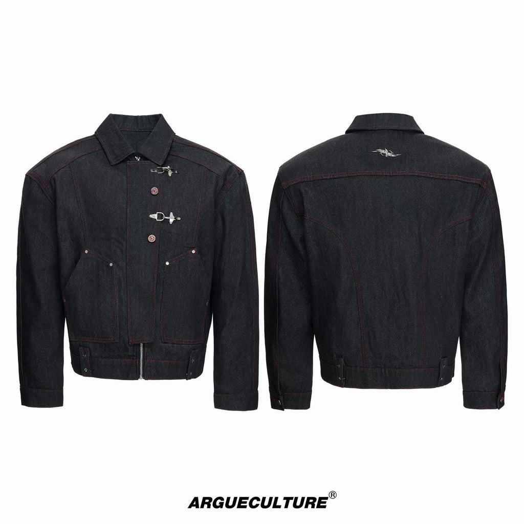 Side-Closure Flared Jeans - COPPING THREADS - Argue Culture