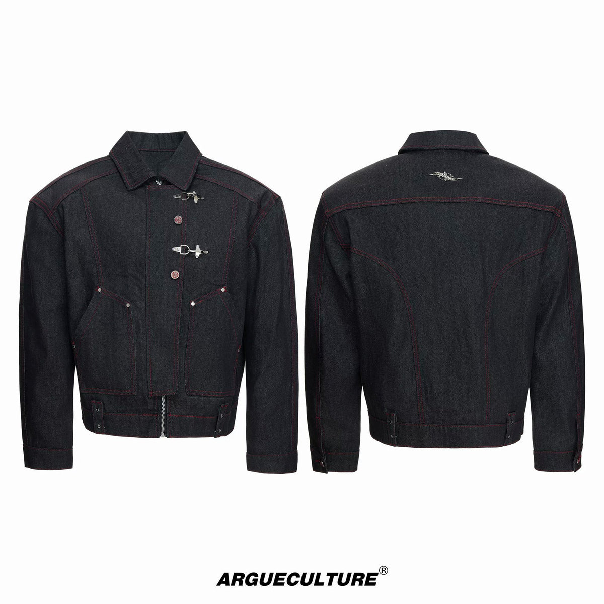 Side-Closure Flared Jeans - COPPING THREADS - Argue Culture