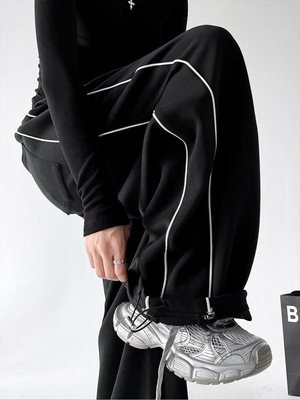 Side-Graphic Balloon Sweatpants - CT6258 - COPPING THREADS - CT ORIGINALS