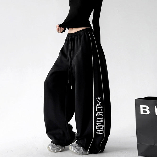 Side-Graphic Balloon Sweatpants - CT6258 - COPPING THREADS - CT ORIGINALS