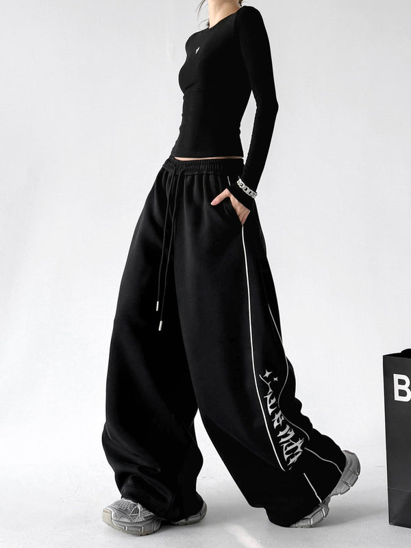 Side-Graphic Balloon Sweatpants - CT6258 - COPPING THREADS - CT ORIGINALS