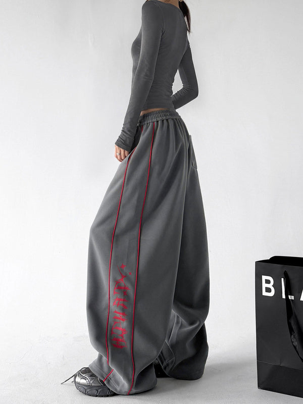Side-Graphic Balloon Sweatpants - CT6258 - COPPING THREADS - CT ORIGINALS