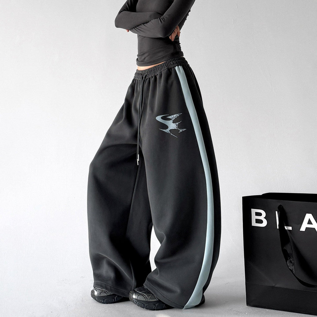 Side-Graphic Balloon Sweatpants - CT66219 - COPPING THREADS - CT ORIGINALS