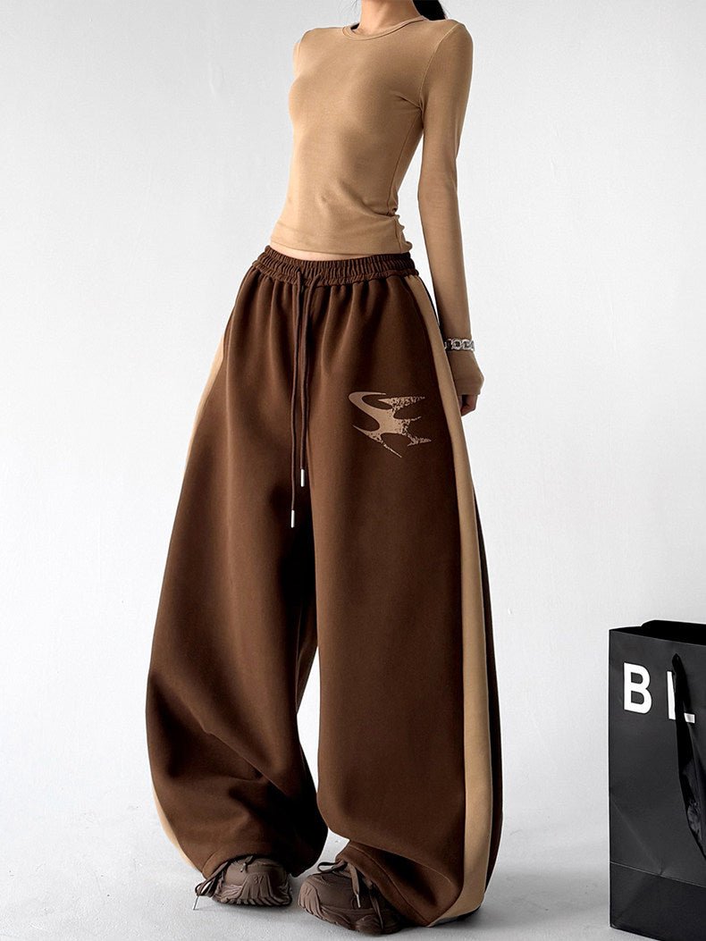 Side-Graphic Balloon Sweatpants - CT66219 Secondary image