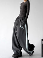 Side-Graphic Balloon Sweatpants - CT66219 - COPPING THREADS - CT ORIGINALS