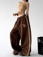 Side-Graphic Balloon Sweatpants - CT66219 - COPPING THREADS - CT ORIGINALS