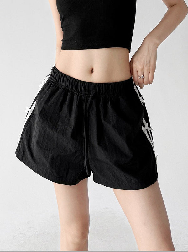 Side-Stripe Drawstring Shorts - CT6241 - COPPING THREADS - CT ORIGINALS