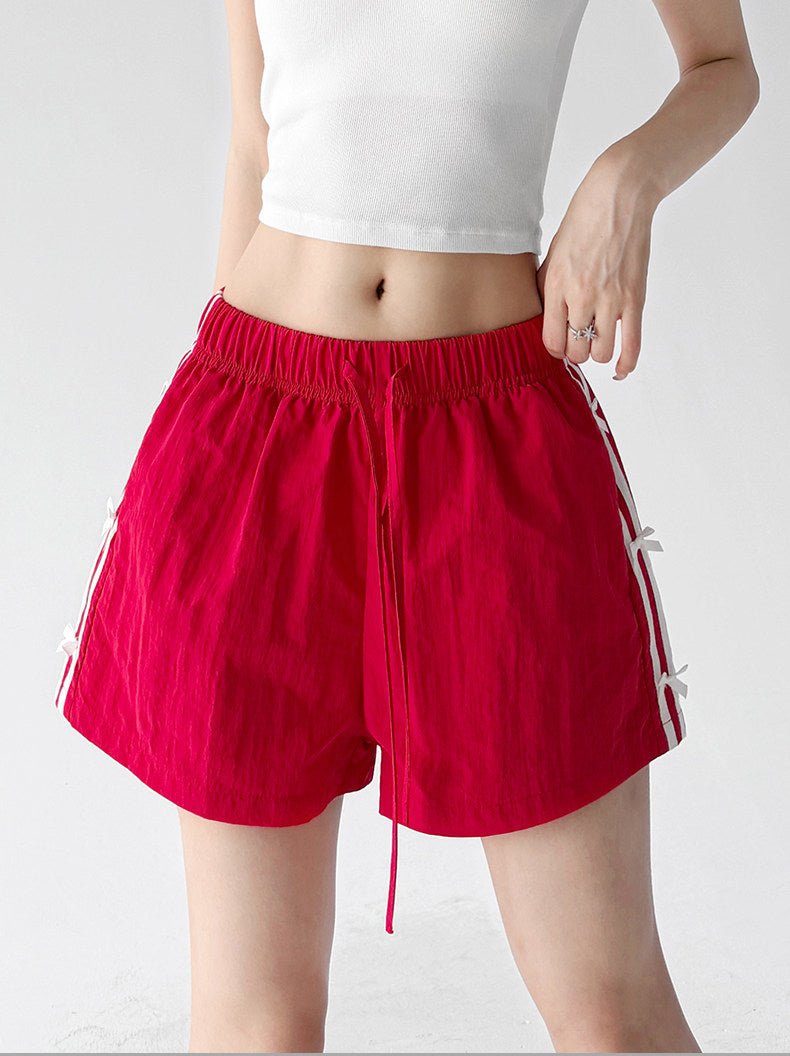 Side-Stripe Drawstring Shorts - CT6241 - COPPING THREADS - CT ORIGINALS