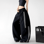 Side Stripe Hiking Wide Leg Pants - CT6233 - COPPING THREADS - CT Select