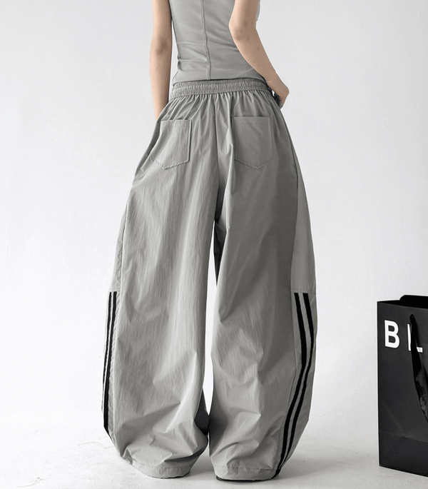 Side Stripe Hiking Wide Leg Pants - CT6233 - COPPING THREADS - CT Select