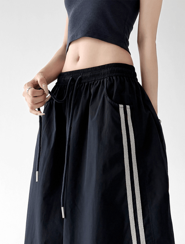 Side Stripe Hiking Wide Leg Pants - CT6233 - COPPING THREADS - CT Select