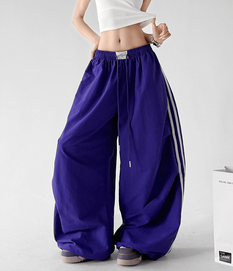 Side - Stripe Parachute Pants - CT5922 - COPPING THREADS - CT Select
