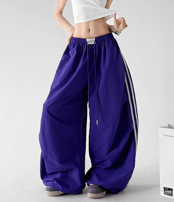 Side - Stripe Parachute Pants - CT5922 - COPPING THREADS - CT Select