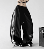 Side Stripe Parachute Wide - Leg Pants - CT6206 - COPPING THREADS - CT Select