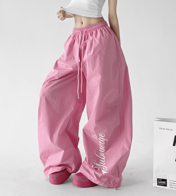 Side Stripe Parachute Wide - Leg Pants - CT6206 - COPPING THREADS - CT Select