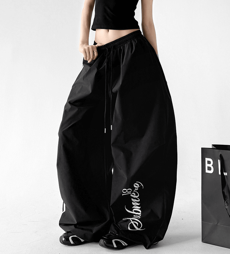 Side Stripe Parachute Wide - Leg Pants - CT6206 - COPPING THREADS - CT Select