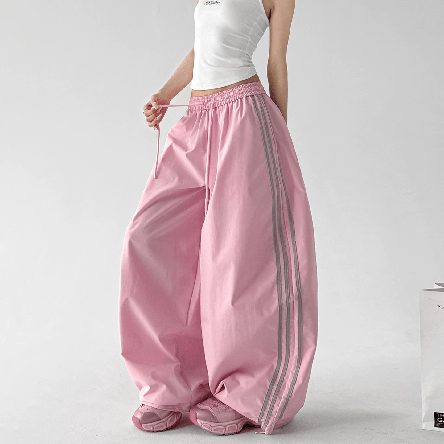 Side Stripe Wide - Leg Pants - CT66115 - COPPING THREADS - CT Select
