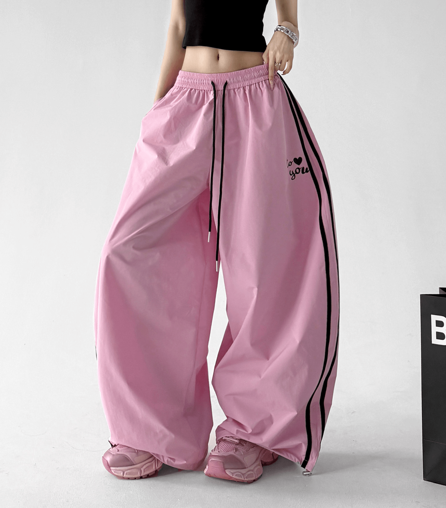 Side - Stripe Wide - Leg Pants - CT66117 - COPPING THREADS - CT Select Main image