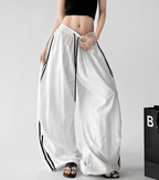 Side Stripe Wide Leg Pants - CT66171 - COPPING THREADS - CT Select