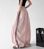 Side Stripe Wide Leg Pants - CT66171 - COPPING THREADS - CT Select