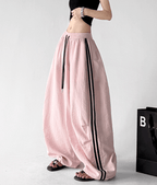 Side Stripe Wide Leg Pants - CT66171 - COPPING THREADS - CT Select